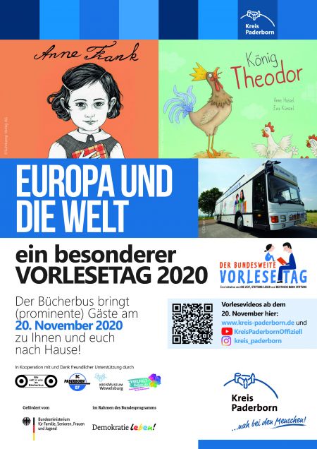 Plakat zum Vorlesetag 2020